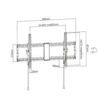 Zidni nosač GEMBIRD...