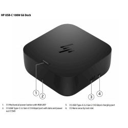Docking HP USB-C 100W G6...