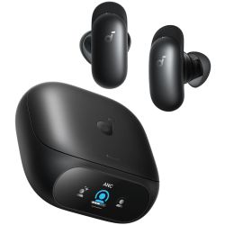Anker, soundcore Liberty 5 Pro Black, 0.96 Display, ANC 4.0, Instant Pure Silence