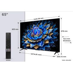 TCL 65"T69C 4K QLED Google...