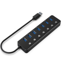 USB HUB 7-portni (1 x USB...