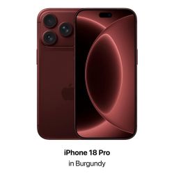 iPhone 18 Pro 512GB Burgundy