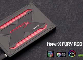 HyperX FURY RGB SSD disk