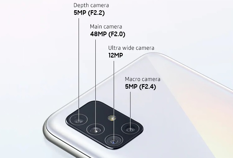 Samsung Galaxy A51 kamera