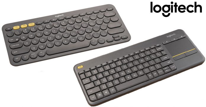 Logitech K380 and Logitech K400