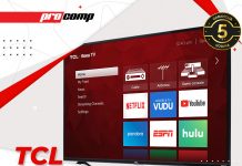 Akcija TCL televizora u partnerskim firmama ProComp i CPU Infotech!
