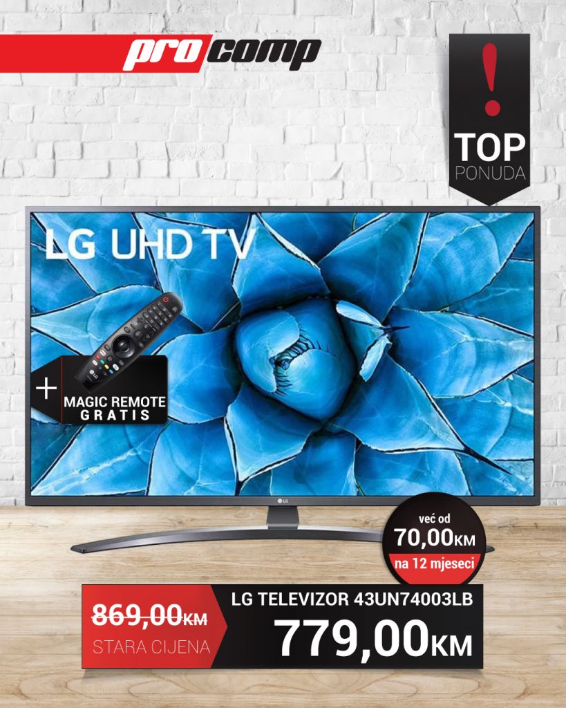 Akcija LG UHD Tv 